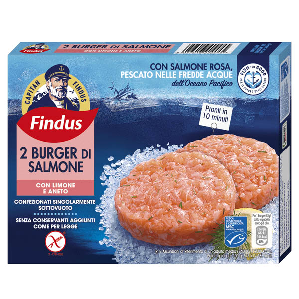 Burger Di Salmone 7x170g