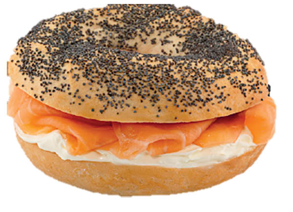 Bagel Salmone E Formaggio Cremoso 1x125