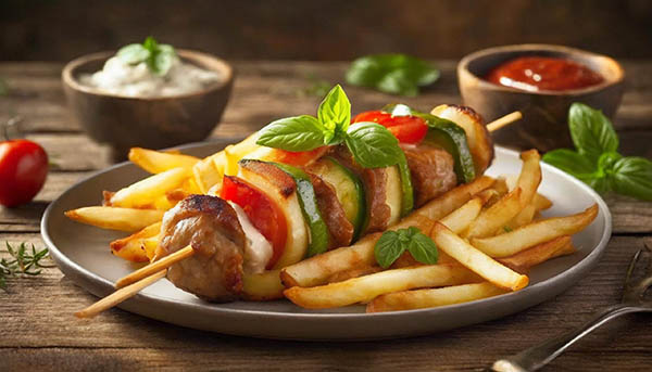 Spiedone Tacch/pollo/sals/peper. 1x250gr