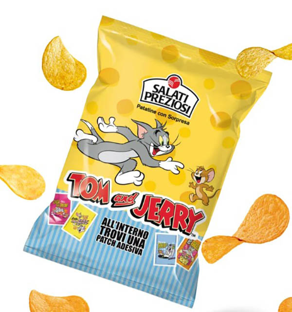 Patatine Tom&jerry Patch Sorprese 24x25