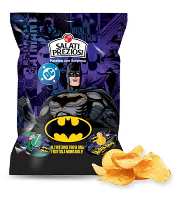 Patatine Batman Trottola Montabile Sorpr. 24x25g