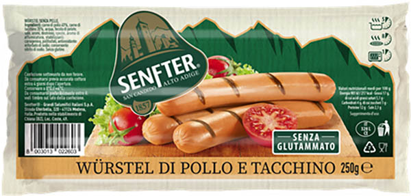 Wurstel Pollo Gr 250