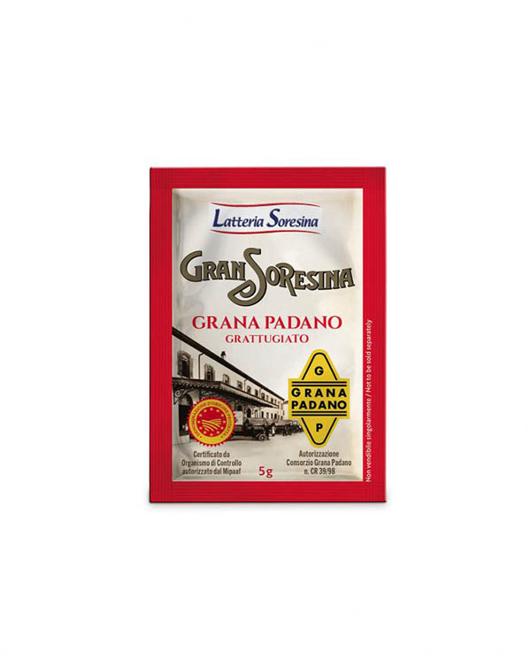 Grana Padano Grat. Monodose 5G. X 200 Pz