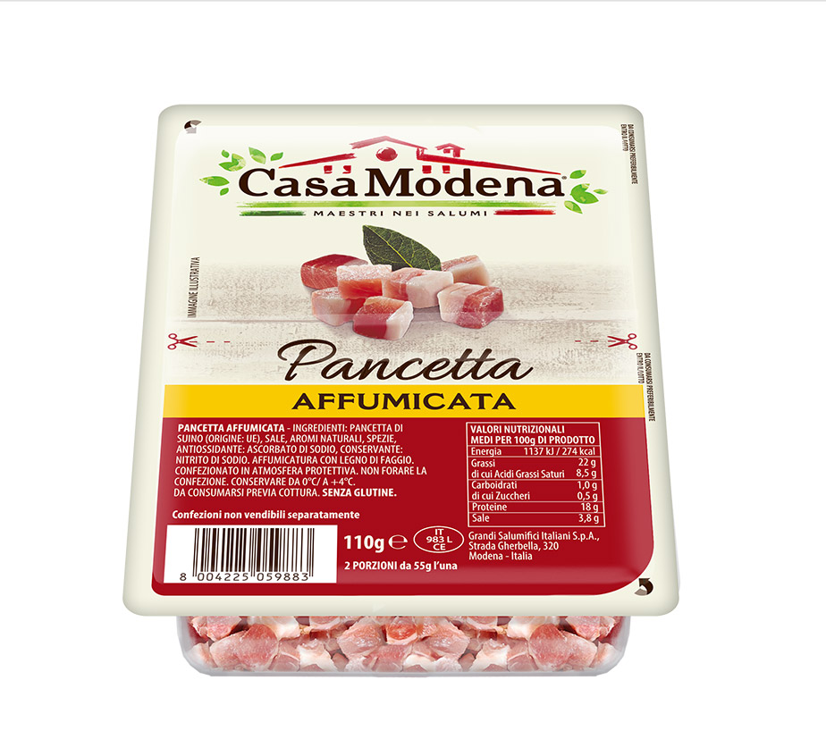 Pancetta Cubetti Affumicata 110g