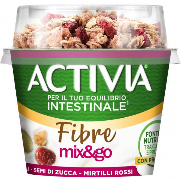 Activia Mix&go Granola Frutti Rossi 6x170g