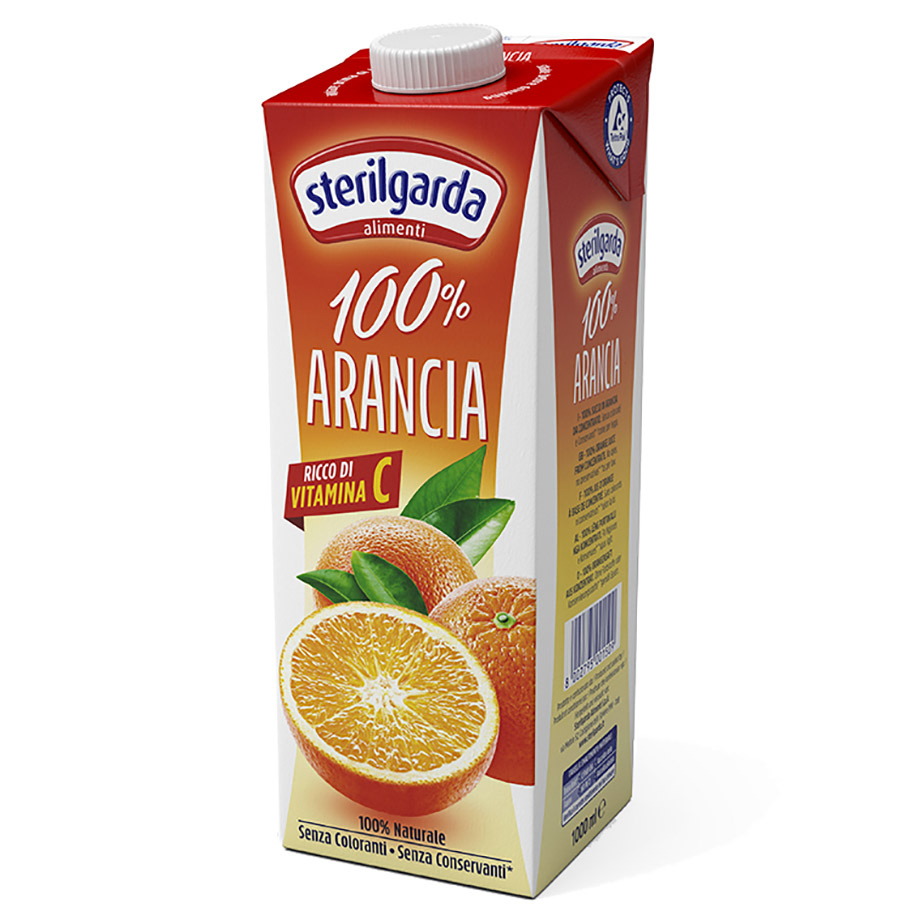 Succo 100% Lt 1 Arancia Bionda