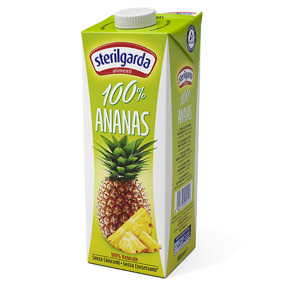 Succo 100% Lt 1 Ananas