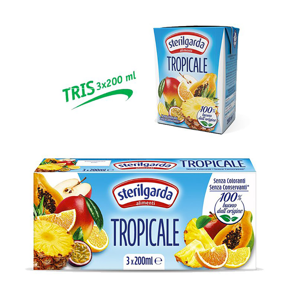 Tropicale Brick 3x200 Ml