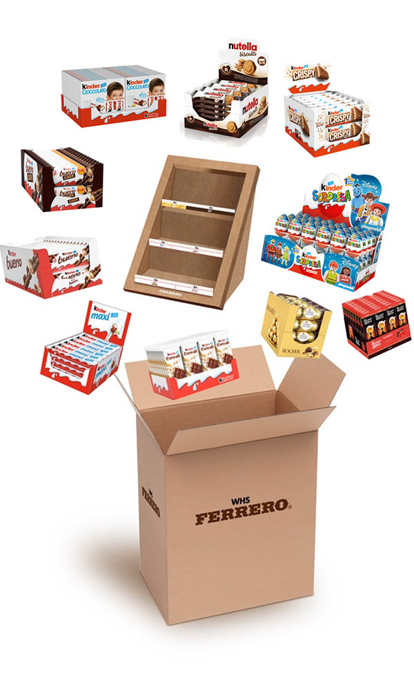 Cartone Misto Kinder 294 Pz